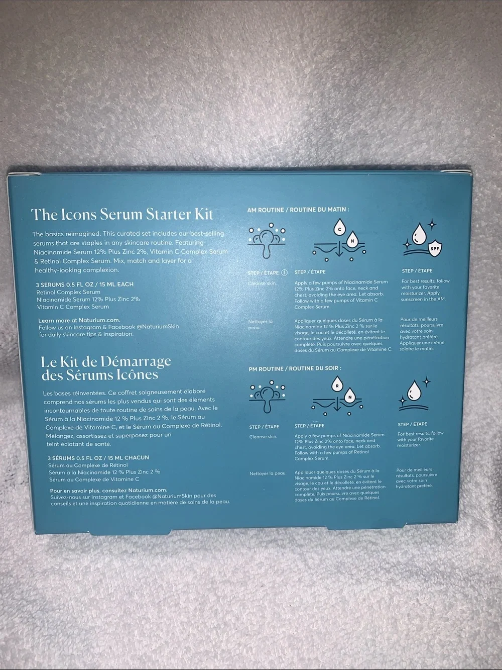 Naturium Icons Serum Starter Kit – Blue, Teal, Coral Serums